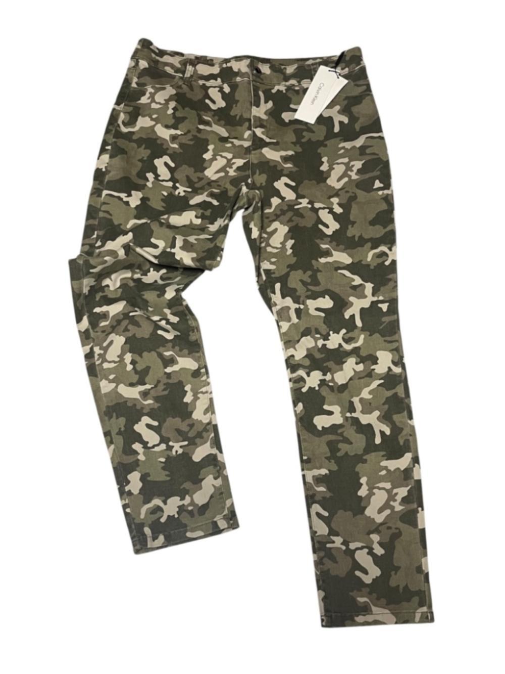 Calvin Klein Camouflage High Rise Jeans Size 14 NWT